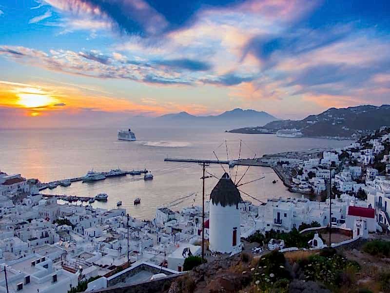 MYKONOS - PAROS - LOS - SANTORINI